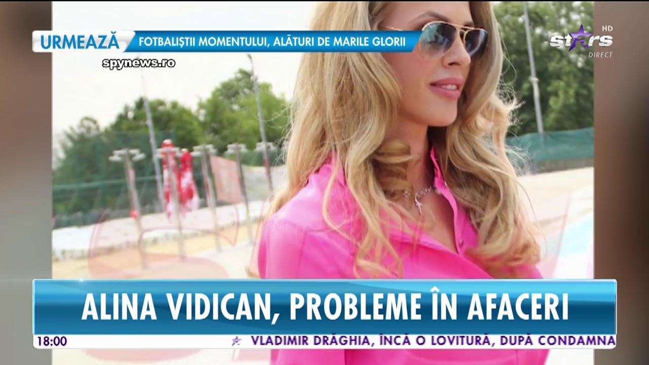 Alina Vidican, probleme &icirc;n afaceri
