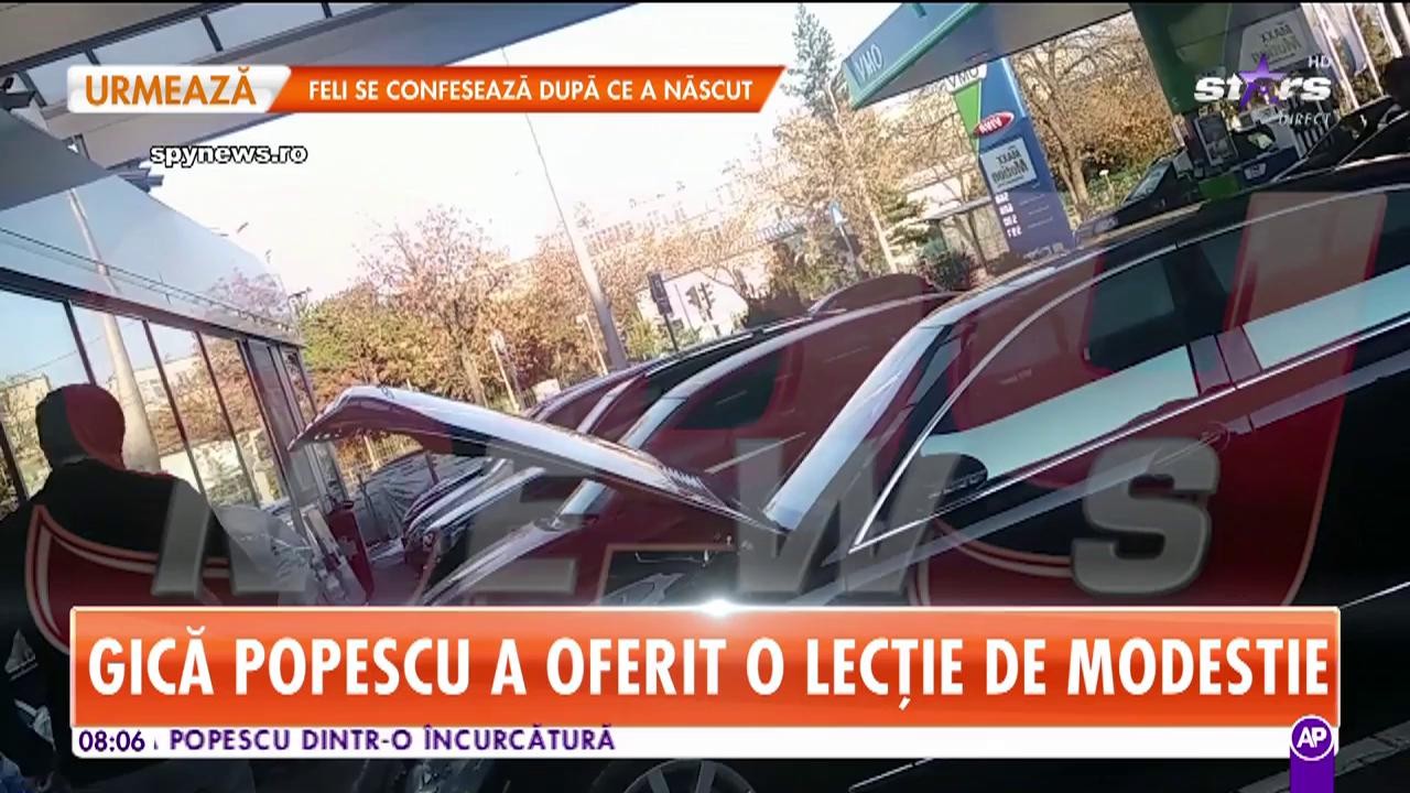 Gică Popescu a oferit o lecţie de modestie