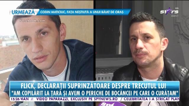 Flick, declaraţii surprinzătoare despre trecutul lui