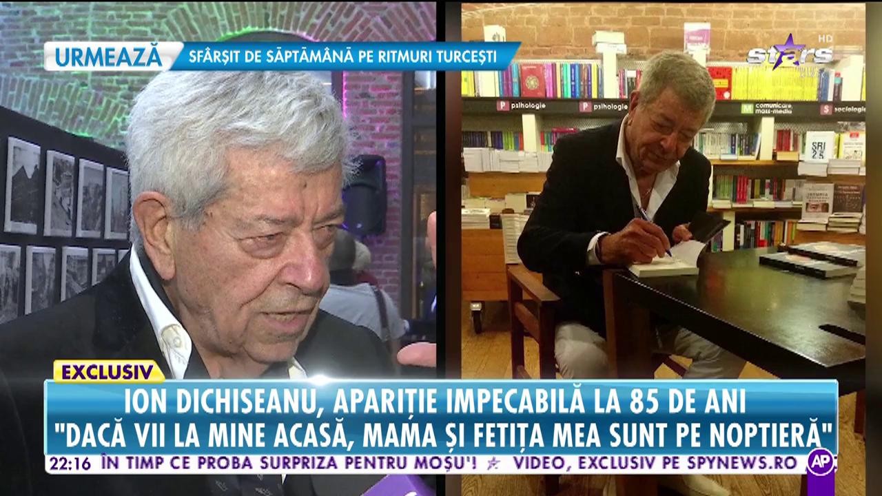 Maestrul Ion Dichiseanu, apariţie impecabilă la 85 de ani