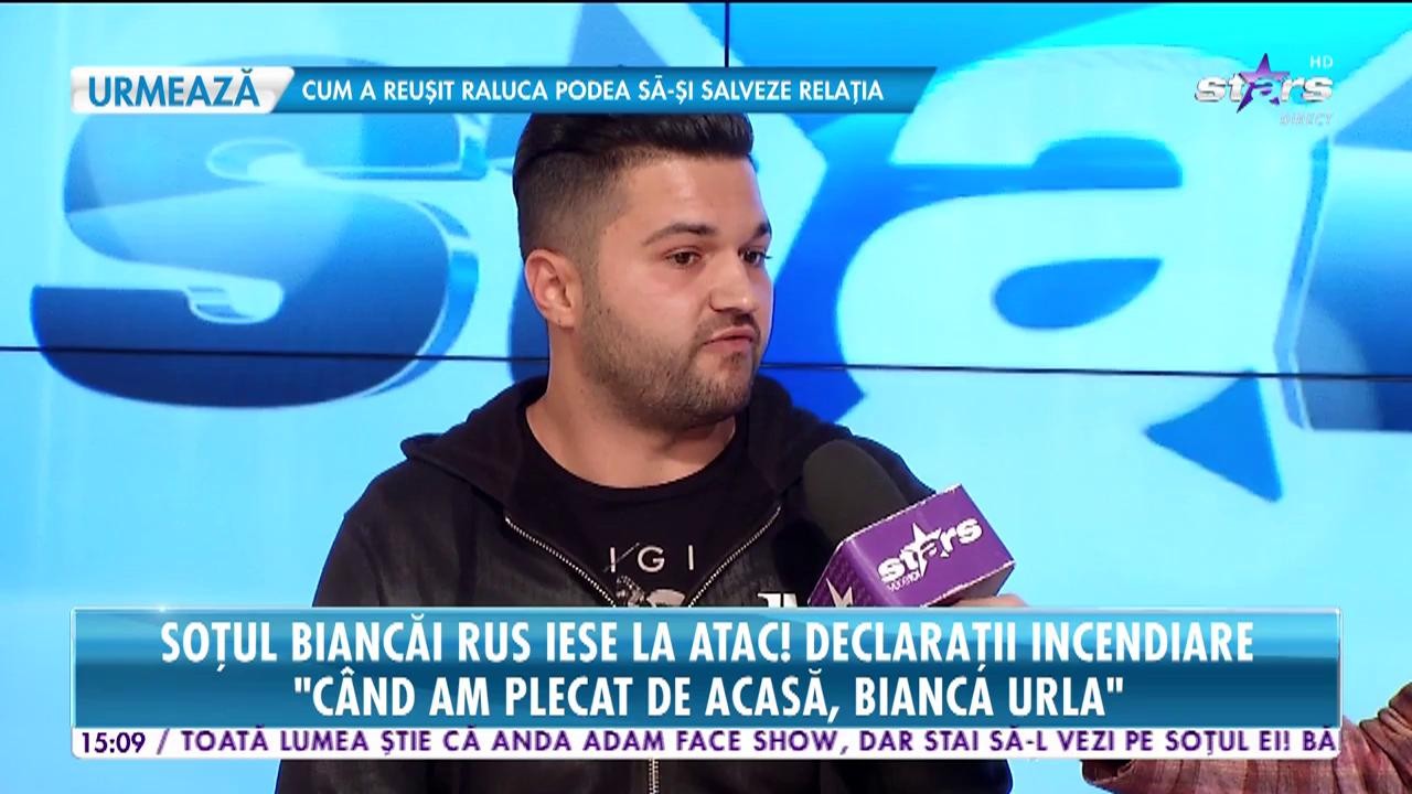 Soţul Biancăi Rus lansează acuzaţii grave la adresa c&acirc;ntăreţei