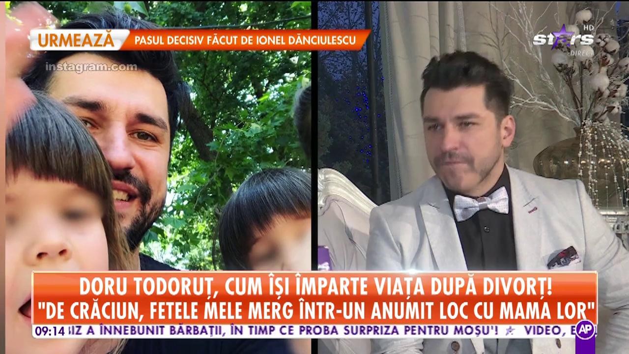 Doru Todoruţ, cum &icirc;şi &icirc;mparte viaţa după divorţ
