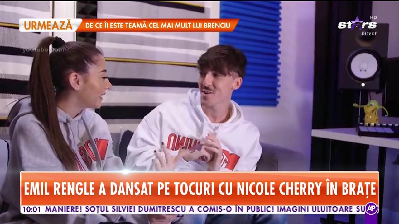 Nicole Cherry şi Emil Rengle s-au provocat unul pe celălalt!