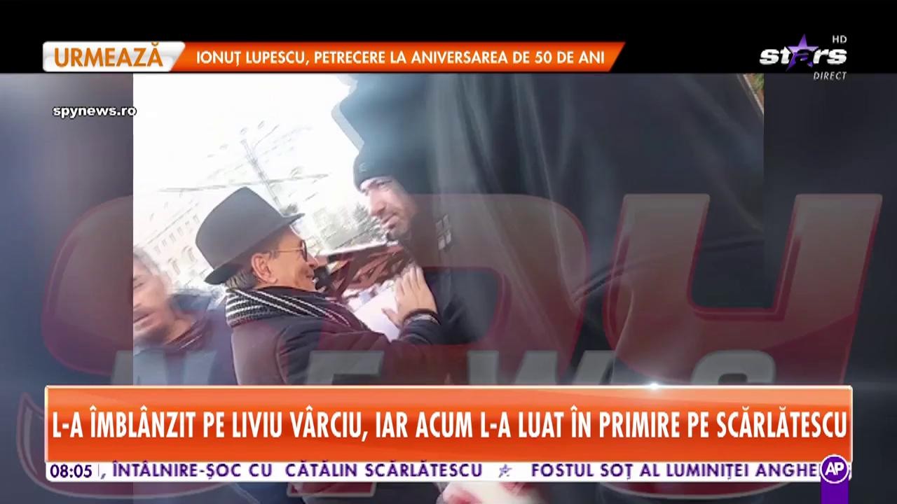 Nea Mărin, &icirc;nt&acirc;lnire şoc cu chef Cătălin Scărlătescu