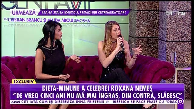 Dieta-minune a Roxanei Nemeş. Vedeta a &rdquo;topit&rdquo; peste zece kilograme &icirc;ntr-un timp record
