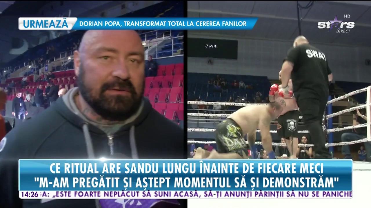 Ce ritual are Sandu Lungu &icirc;nainte de fiecare meci