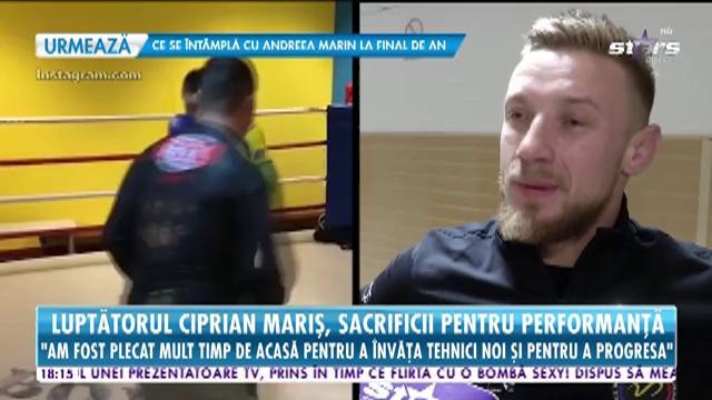 Luptătorul Ciprian Mariş, sacrificii pentru performanță