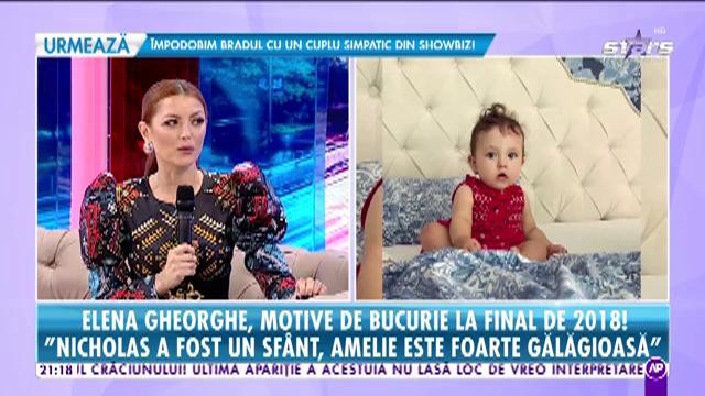 Elena Gheorghe, motive de bucurie la final de 2018!