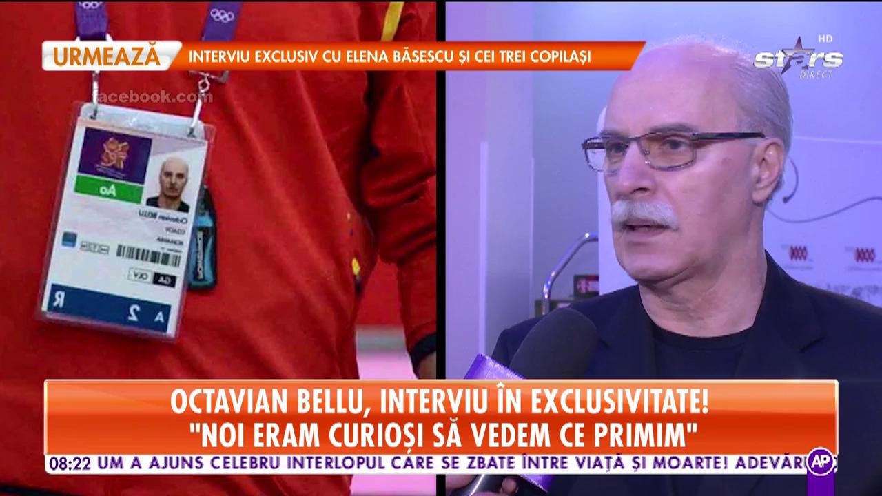 Octavian Bellu, interviu &icirc;n exclusivitate: "&Icirc;n copilărie, cadoul cel mai atrăgător erau portocalele"