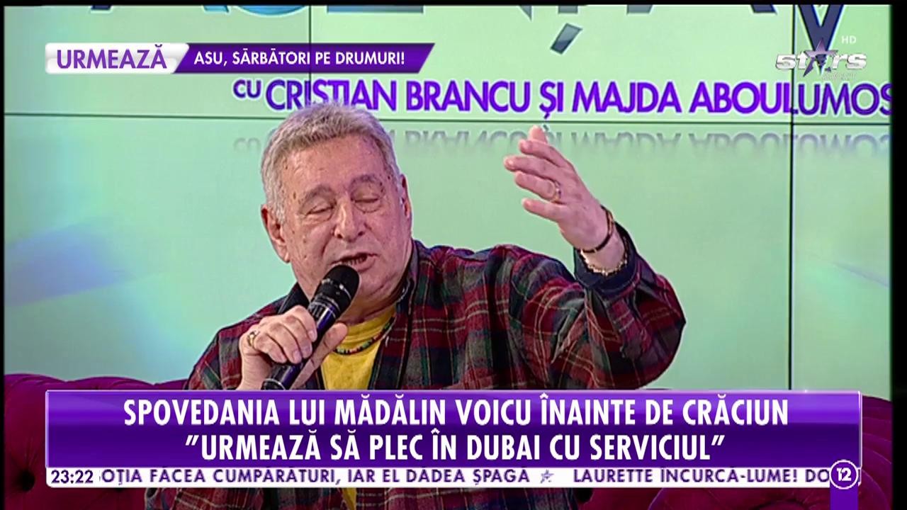 Ce planuri are Mădălin Voicu de Crăciun: &bdquo;Urmează să plec &icirc;n Dubai cu serviciul&rdquo;