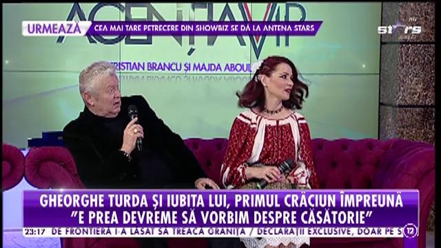 Gheorghe Turda şi iubita lui, primul Crăciun &icirc;mpreună