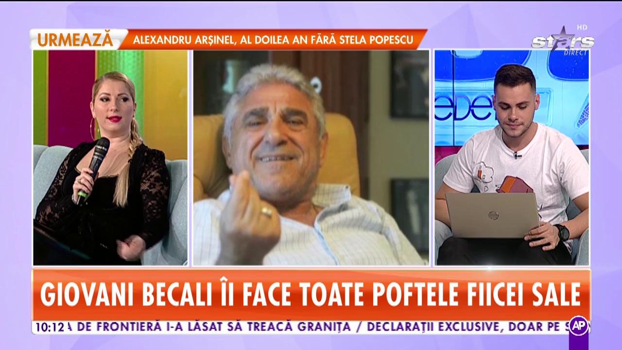 Giovani Becali, cu fiica lui la cumpărături &icirc;n mall