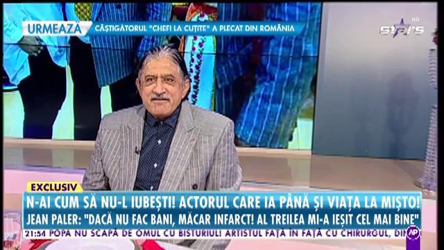 La mulți ani, Jean Paler! Actorul este sărbătorit în platoul lui Mihai Morar