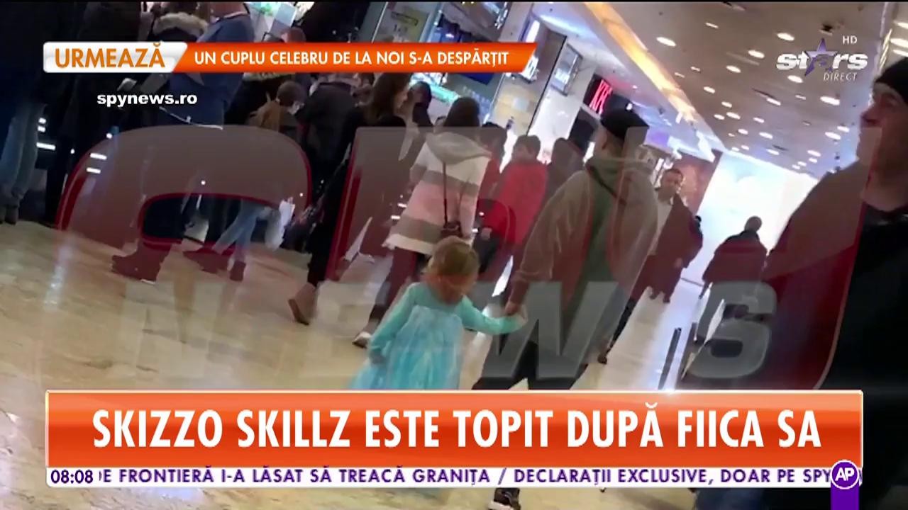 Skizzo Skilz este un tată exemplu şi &icirc;şi răsfaţă cele două fete din viaţa lui cum ştie mai bine