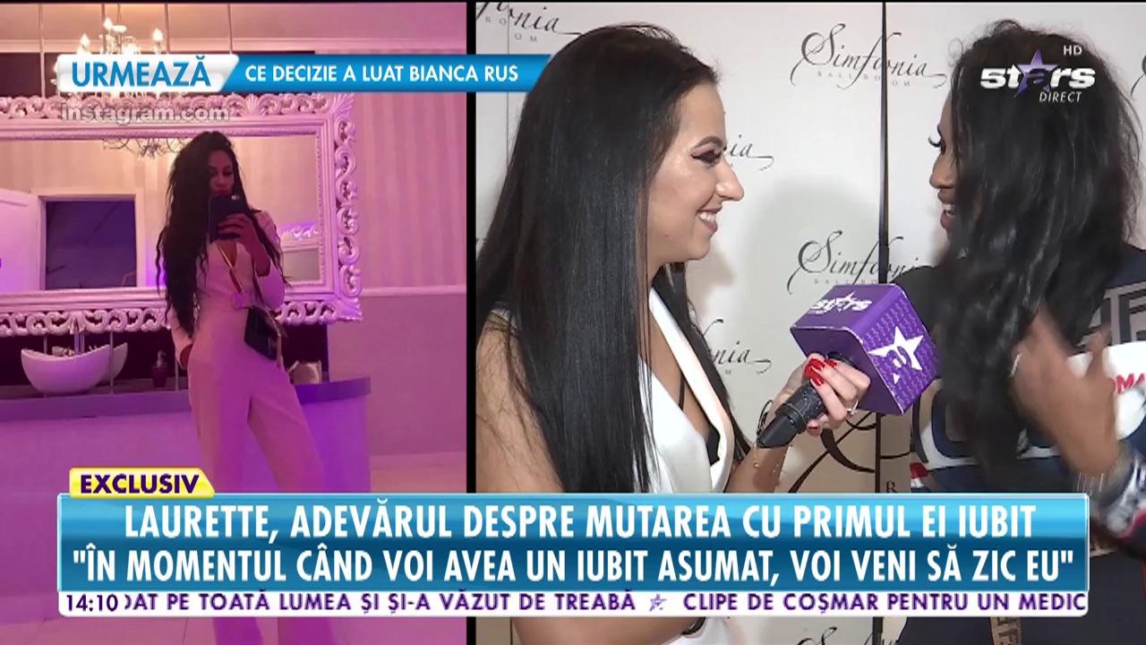 Bombă &icirc;n showbiz! Laurette s-ar fi &icirc;mpăcat cu primul ei iubit
