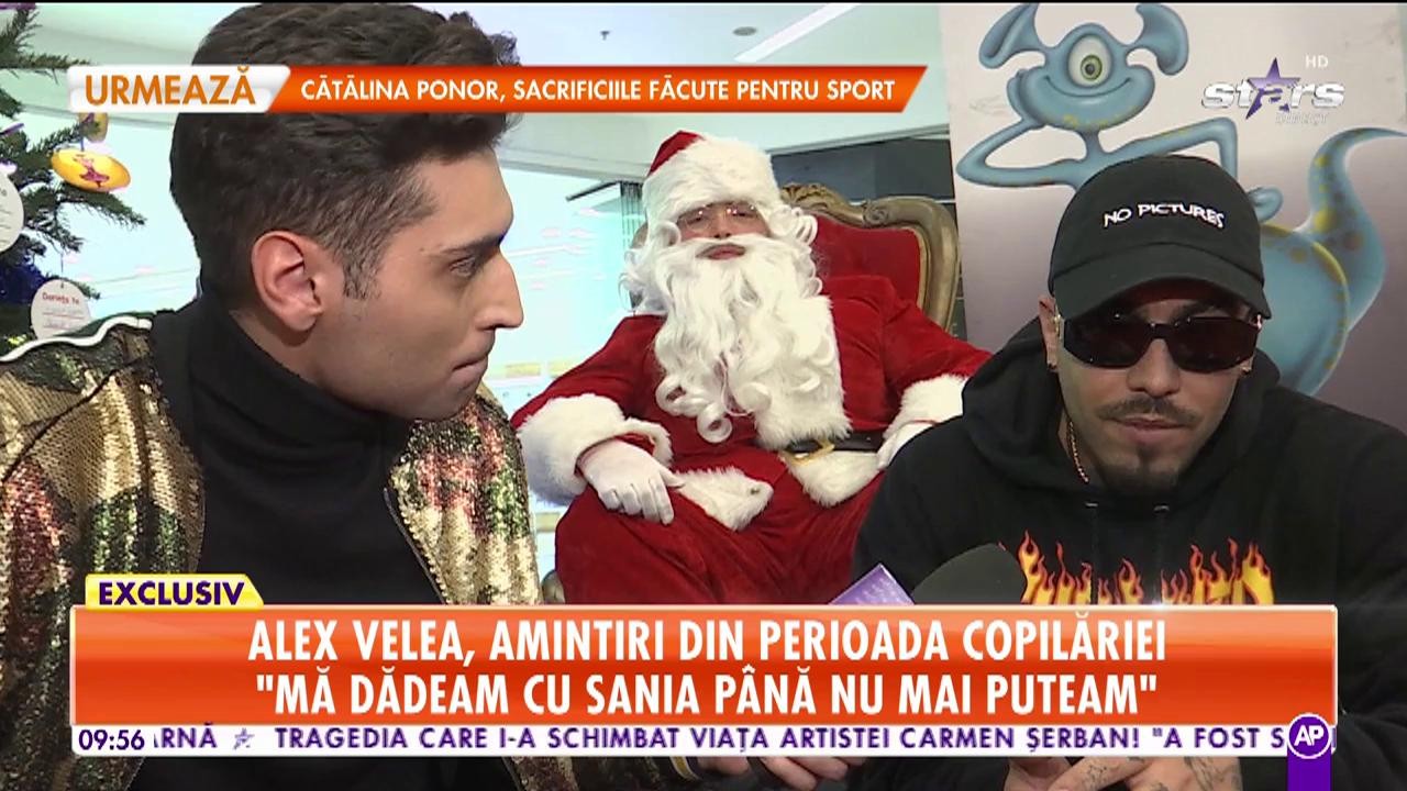Alex Velea, amintiri din perioada copilăriei