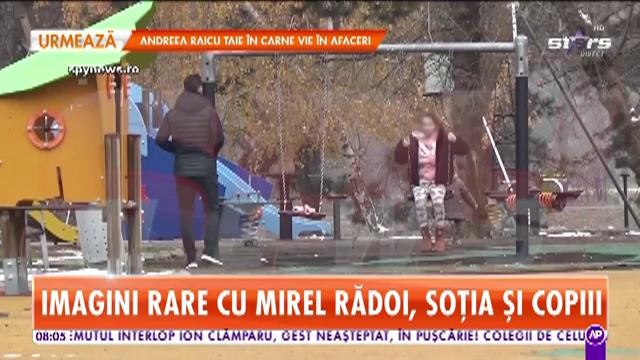 Imagini senzaţionale cu Mirel Rădoi &icirc;n rolul de părinte