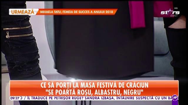 Cum să te &icirc;mbraci la masa festivă de Crăciun