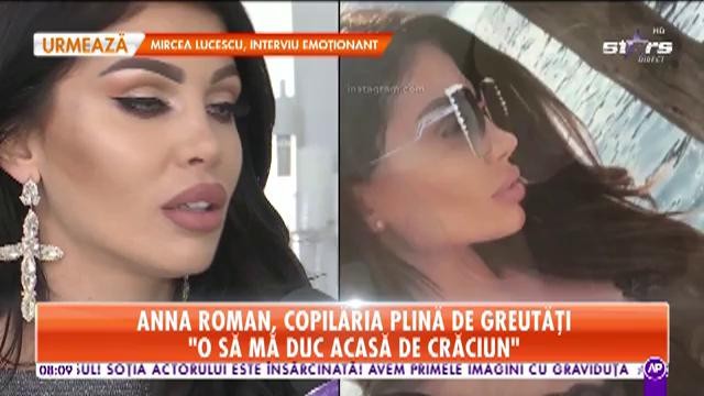Anna Roman a povestit cel mai trist Crăciun din viaţa ei