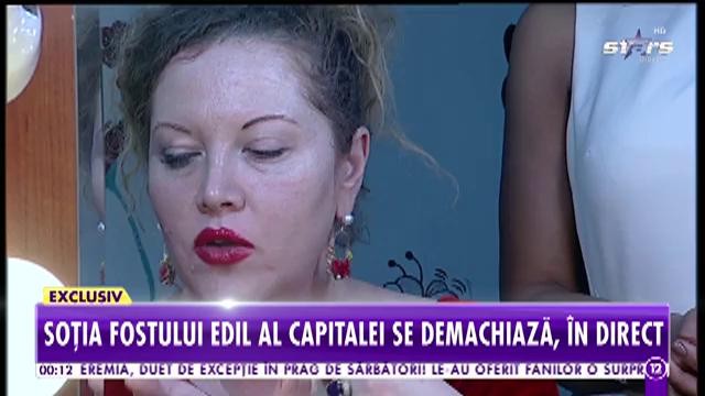 Oana Lis şi-a aratat adevărata faţă! Soţia fostului edil al Capitalei s-a demachiat, &icirc;n direct!