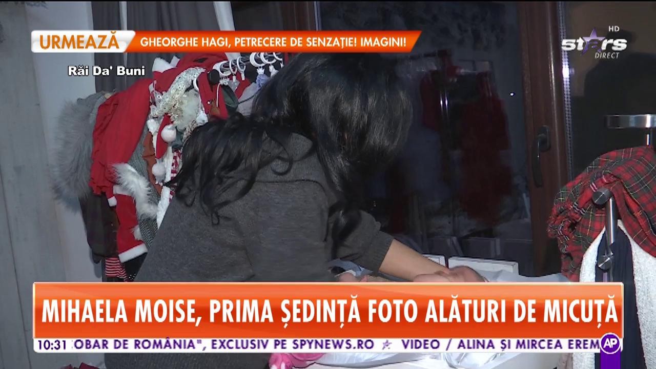 Mihaela Moise, prima şedinţă foto alături de viitorul soţ şi de micuţa ei!