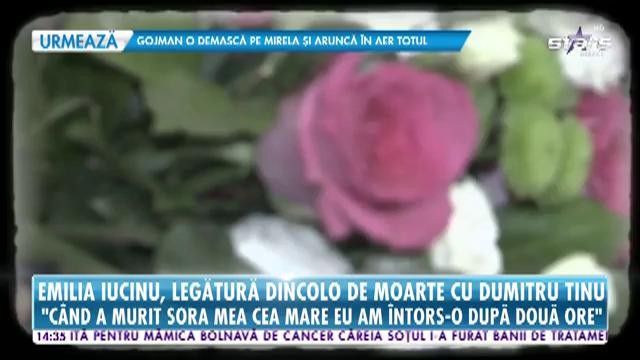 Emilia Iucinu, legătură dincolo de moarte cu Dumitru Tinu: &rdquo;De acolo de sus el &icirc;mi arată calea&rdquo;