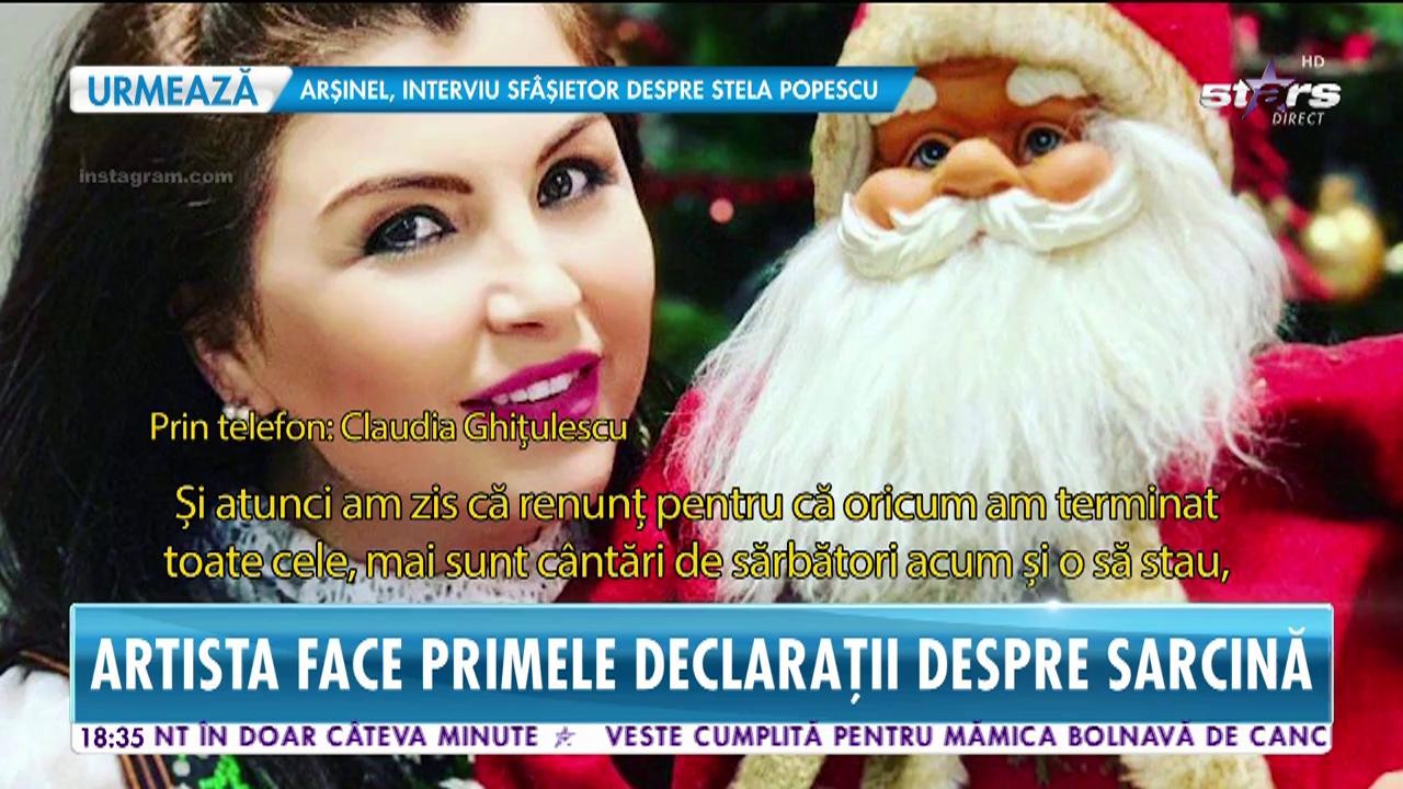 Claudia Ghiţulescu, primele declarații despre sarcină