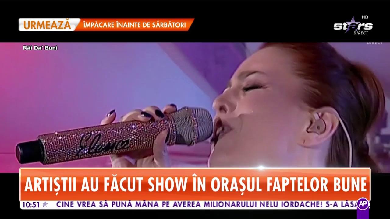 Artişti de top s-au str&acirc;ns &icirc;n Oraşul Faptelor Bune şi au c&acirc;ntat pentru evenimentul caritabil