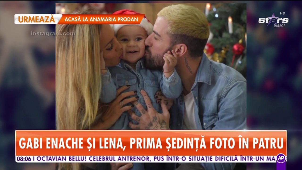 Ce au făcut Gabi Enache şi Lena &icirc;nainte de Crăciun