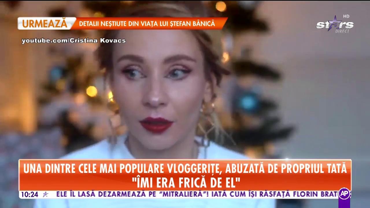 Una dintre cele mai populare vloggeriţe de la noi a fost abuzată de propriul tată!