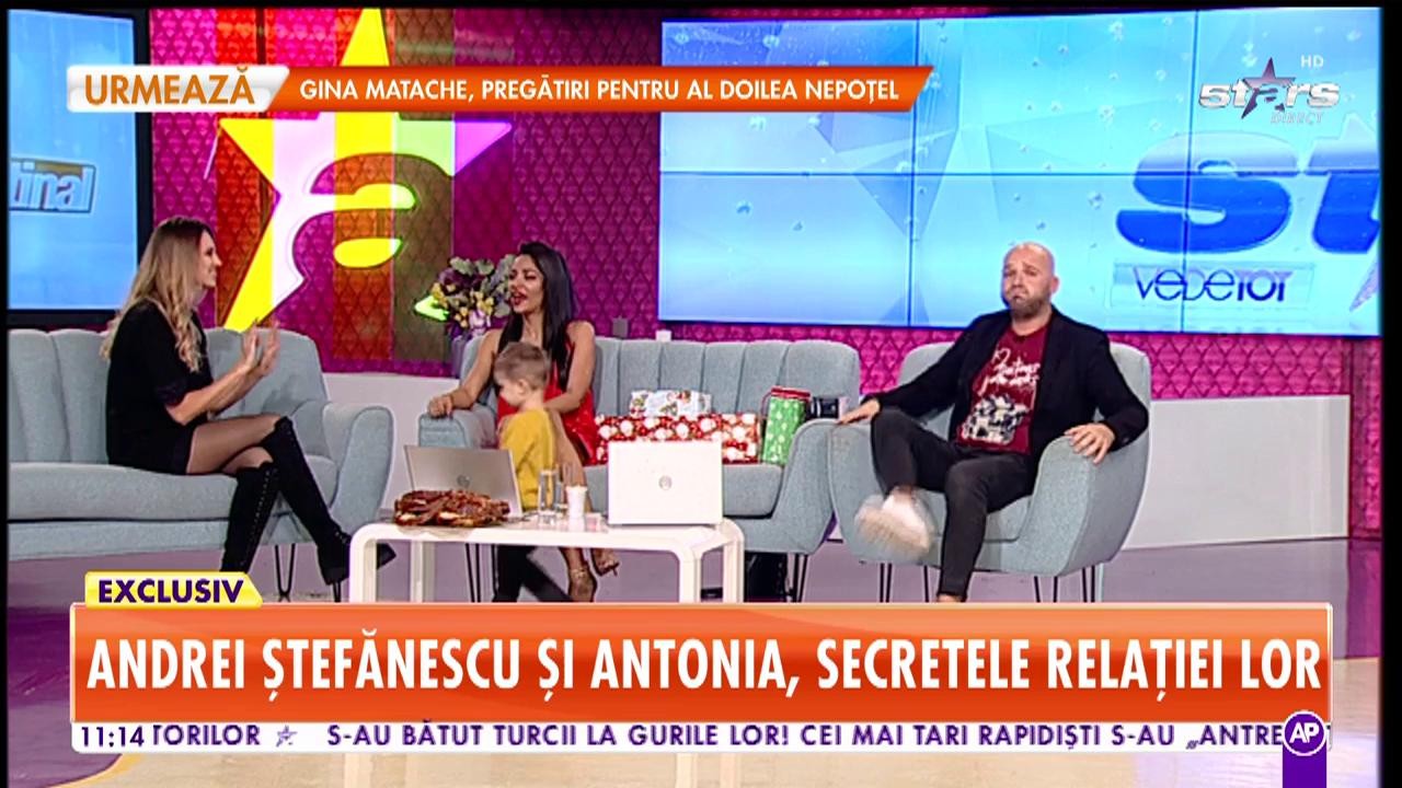Ce familie frumoasă are Andrei Ştefănescu! Iubita şi băieţelul prezentatorului, &icirc;n premieră, &icirc;n platoul matinalilor!