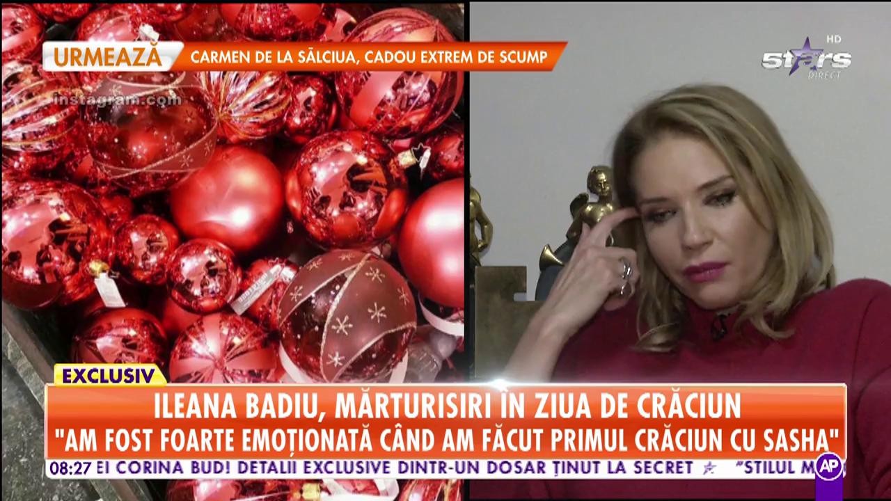 Ileana Badiu, mărturisiri &icirc;n ziua de Crăciun! Cele mai frumose amintiri pe care le are din copilărie