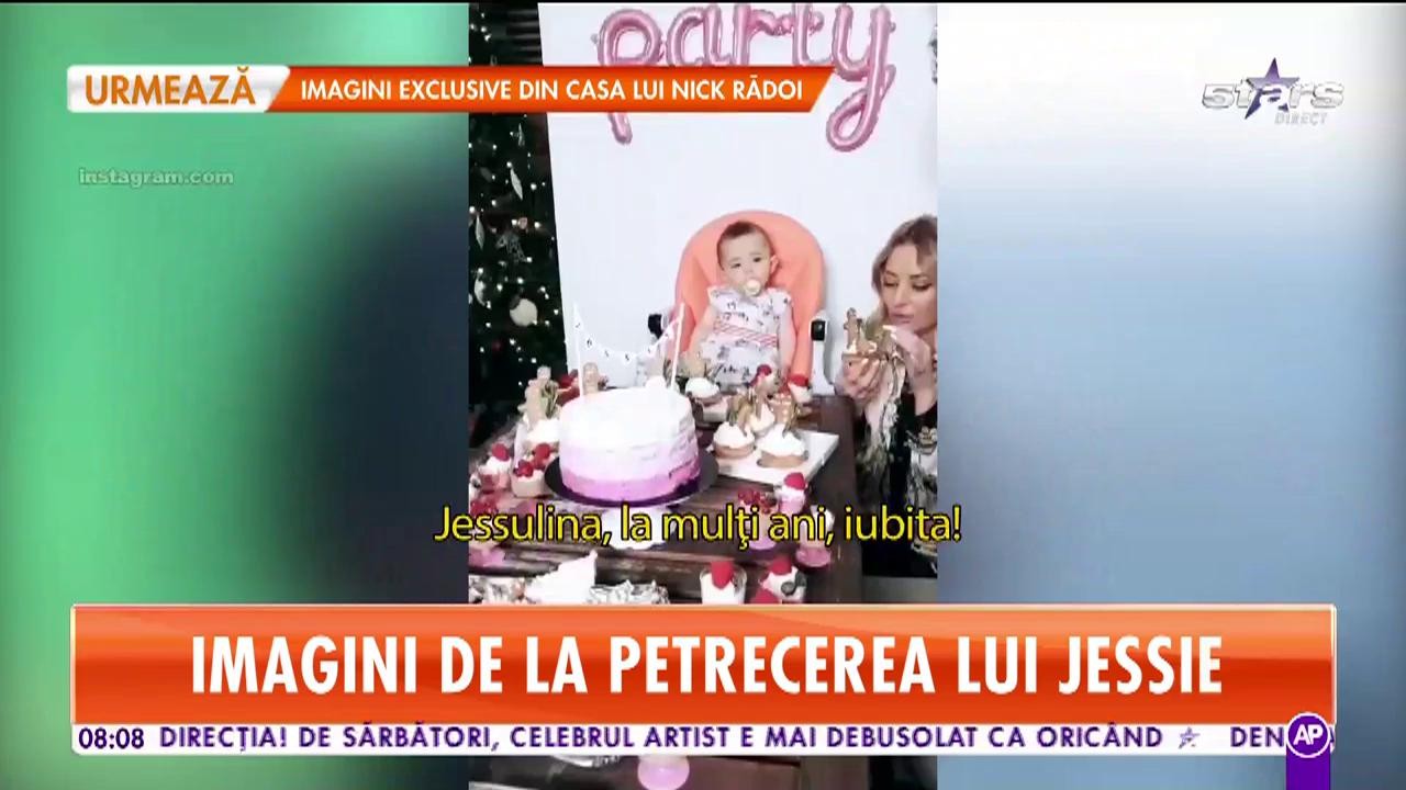 Nepoțica Deliei a &icirc;mplint un an. Iată cum s-au distrat, dar şi ce cadouri a primit micuţa Jessie