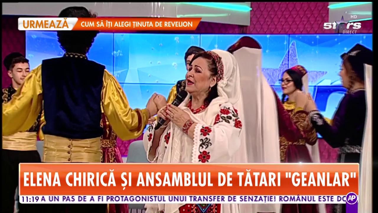 Elena Chirică și Ansamblul de tătari &bdquo;Geanlar&rdquo; c&acirc;ntă la Star Matinal