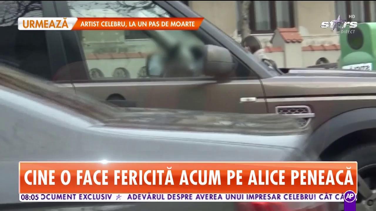 E frumoasă, celebră şi singurică. Imagini exclusive cu frumoasa Alice Peneacă şi un domn misterios