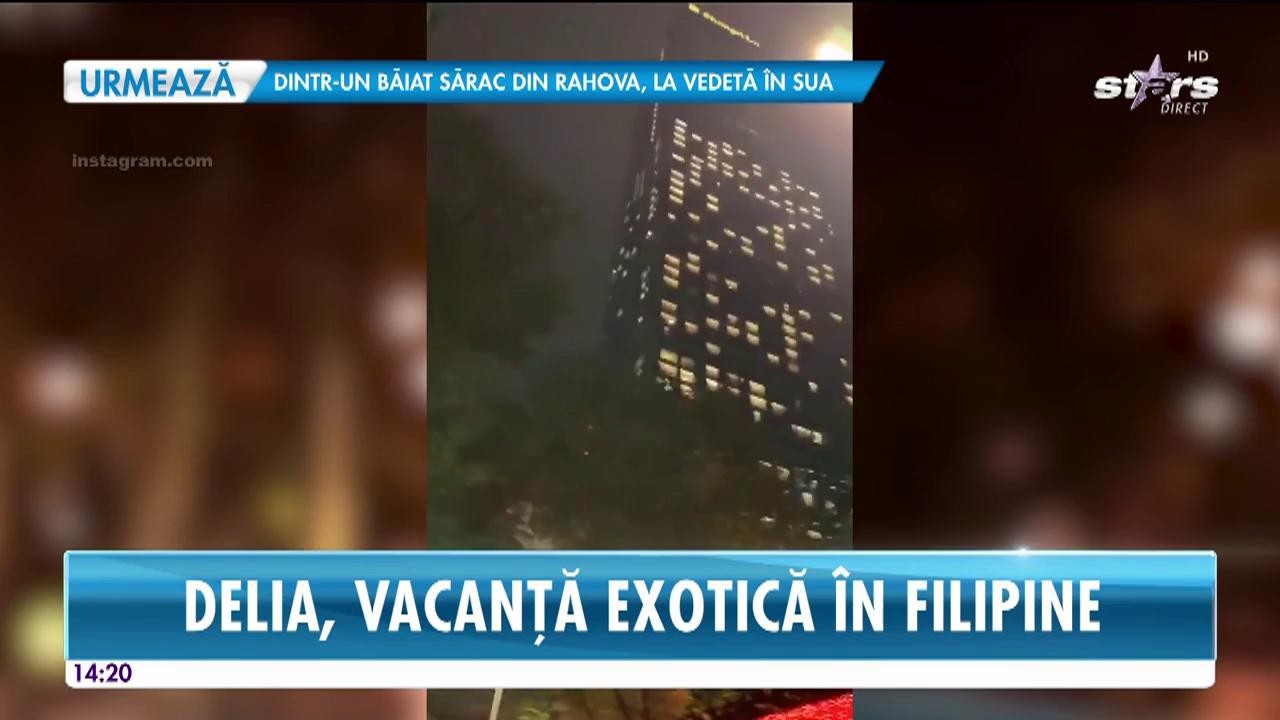 Delia, vacanță exotică &icirc;n Filipine