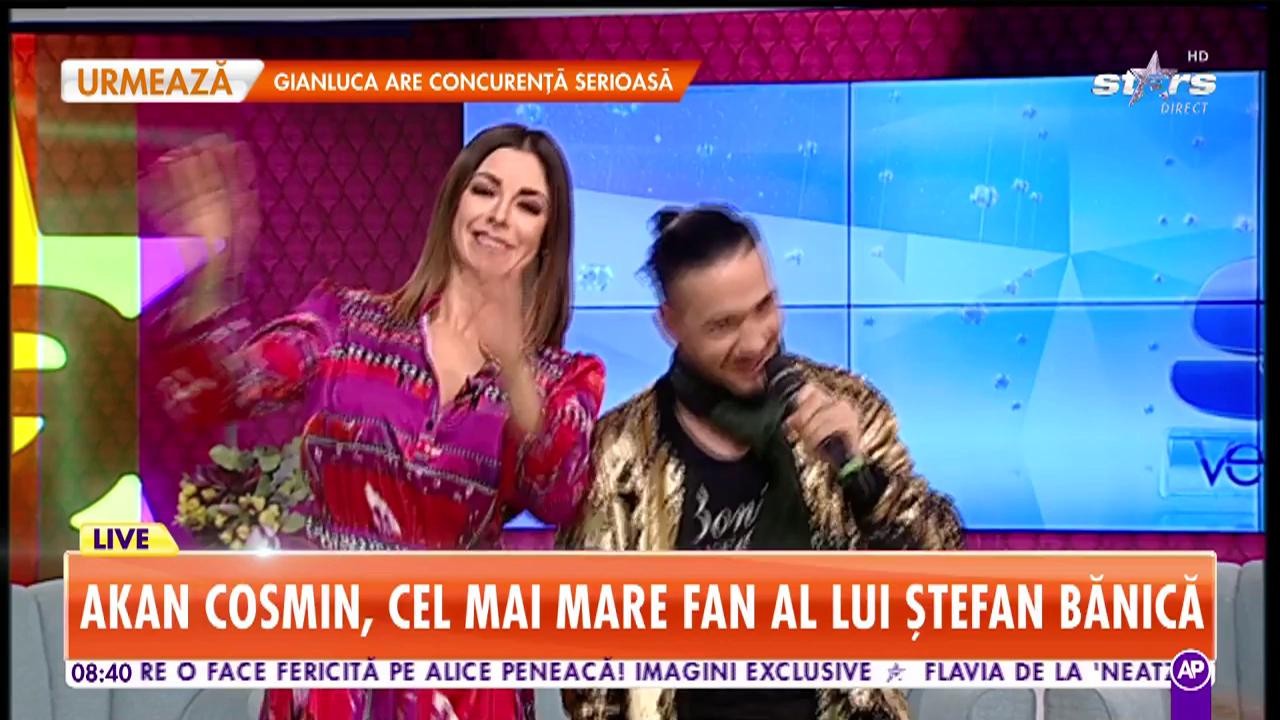 Akan Cosmin c&acirc;ntă la Star Matinal