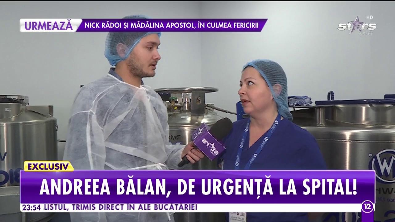 &Icirc;nsărcinată &icirc;n opt luni, Andreea Bălan a ajuns pe m&acirc;na medicilor
