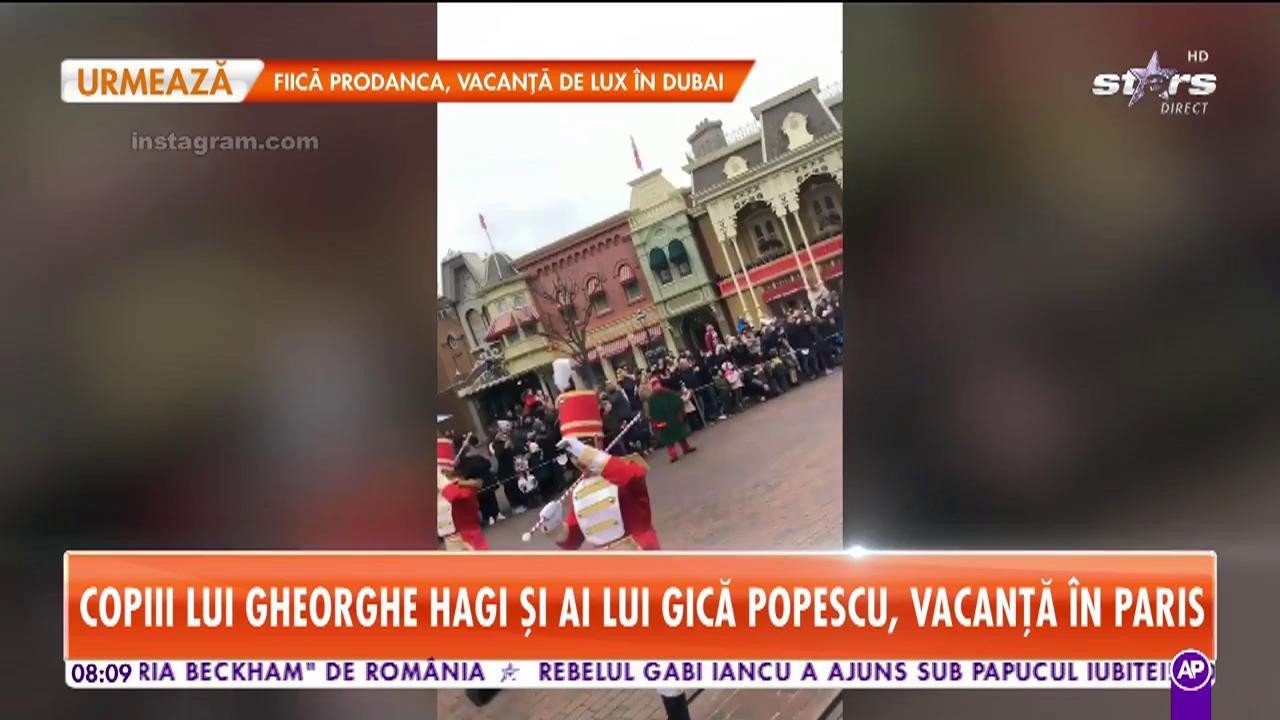 Copiii lui Gheorghe Hagi şi ai lui Gică Popescu, vacanţă de neuitat &icirc;n Paris