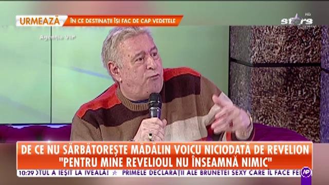 De ce nu sărbătorește Mădălin Voicu niciodată revelionul