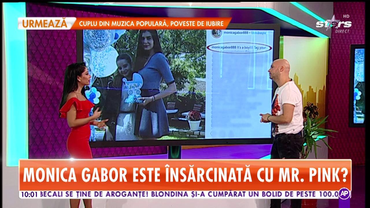 Monica Gabor, anunț misterios pe internet: ''Este băiat'