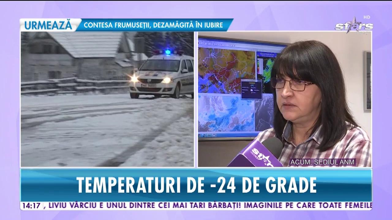 Vremea se strică &icirc;n toată țara! Vine gerul Bobotezei de &icirc;ngheaţă şi termometrele
