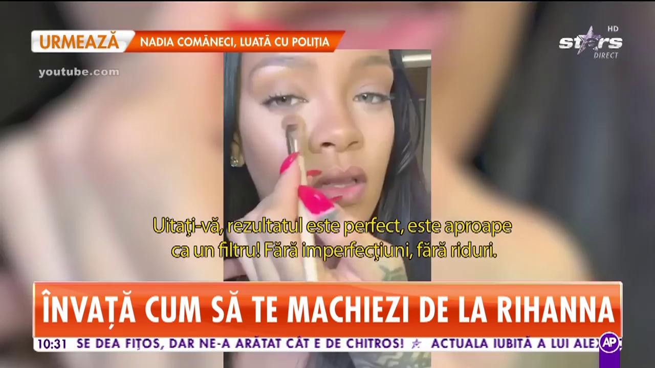 &Icirc;nvață cum să te machezi ca Rihanna. Trucurile pe care le folosește diva să &icirc;și asunda defectele