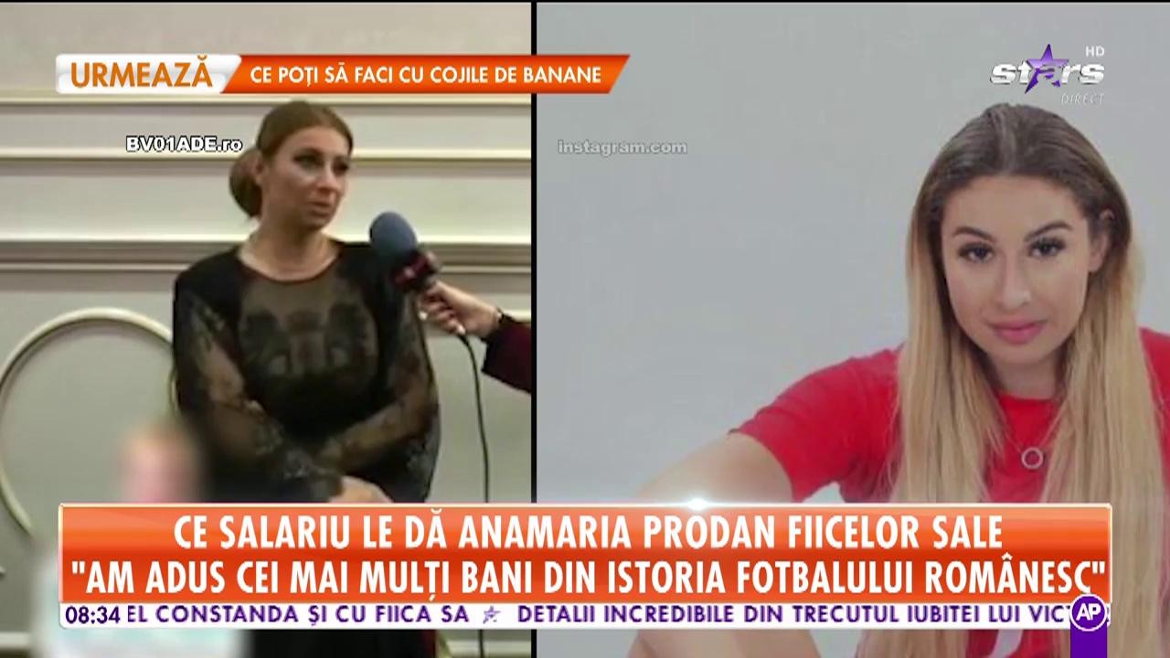 Anamaria Prodan le dă o sumă uriaşă de bani fetelor sale. Impresara le plăteşte c&acirc;te un salariu lunar