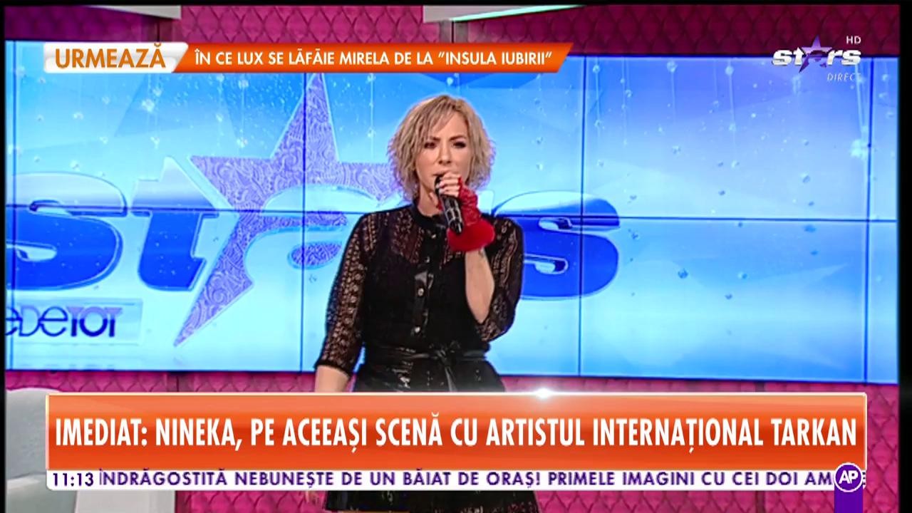 Nineka c&acirc;ntă la Star Matinal