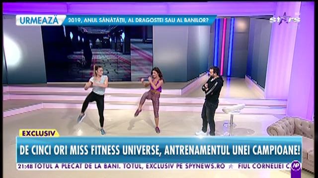 Anca Bucur, campioana Miss Fitness Universe, revenire spectaculoasă în concurs la patru luni după ce a născut