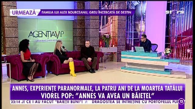 Annes, experienţe paranormale la patru ani de la moartea tatălui său