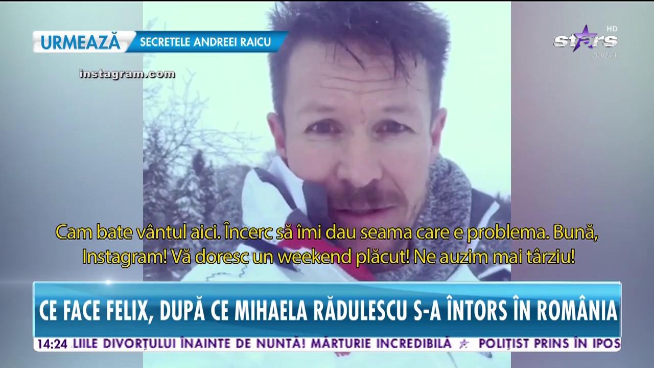 Ce face Felix Baumgartner, după ce Mihaela Rădulescu s-a &icirc;ntors &icirc;n Rom&acirc;nia