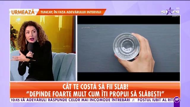 C&acirc;t te costă să fii slab. Carmen Brumă are răspunsul