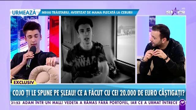 Câştigătorul de la iUmor ţi le spune pe şleau! Ce a făcut Andrei Cojocaru cu cei 20.000 de euro câştigaţi?